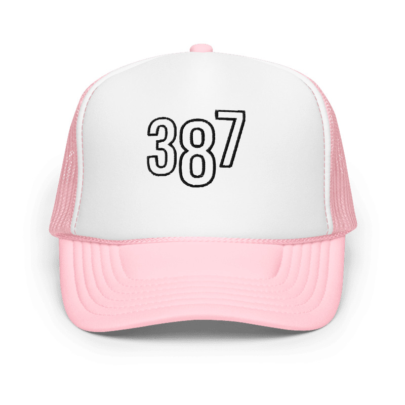 387 | Embroidered Foam Trucker Hat